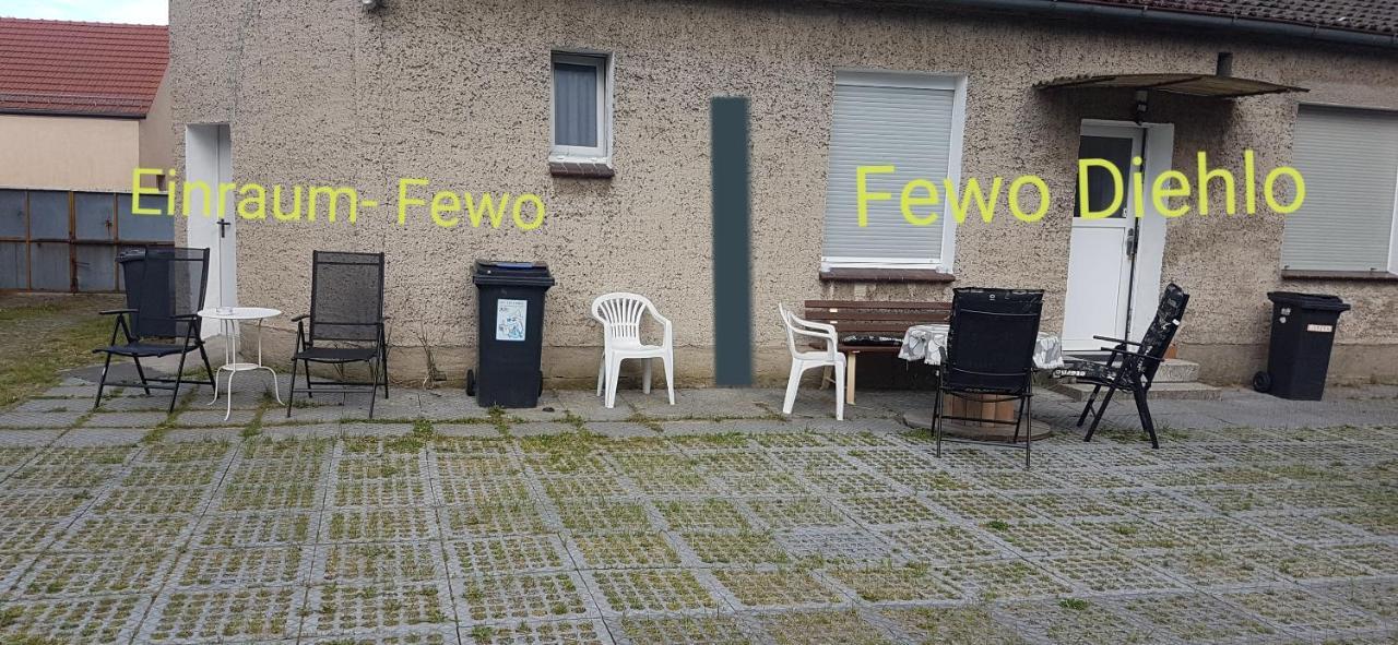 Einraum-Ferienwohnung 46M2 Eisenhuettenstadt-Diehlo Exterior foto